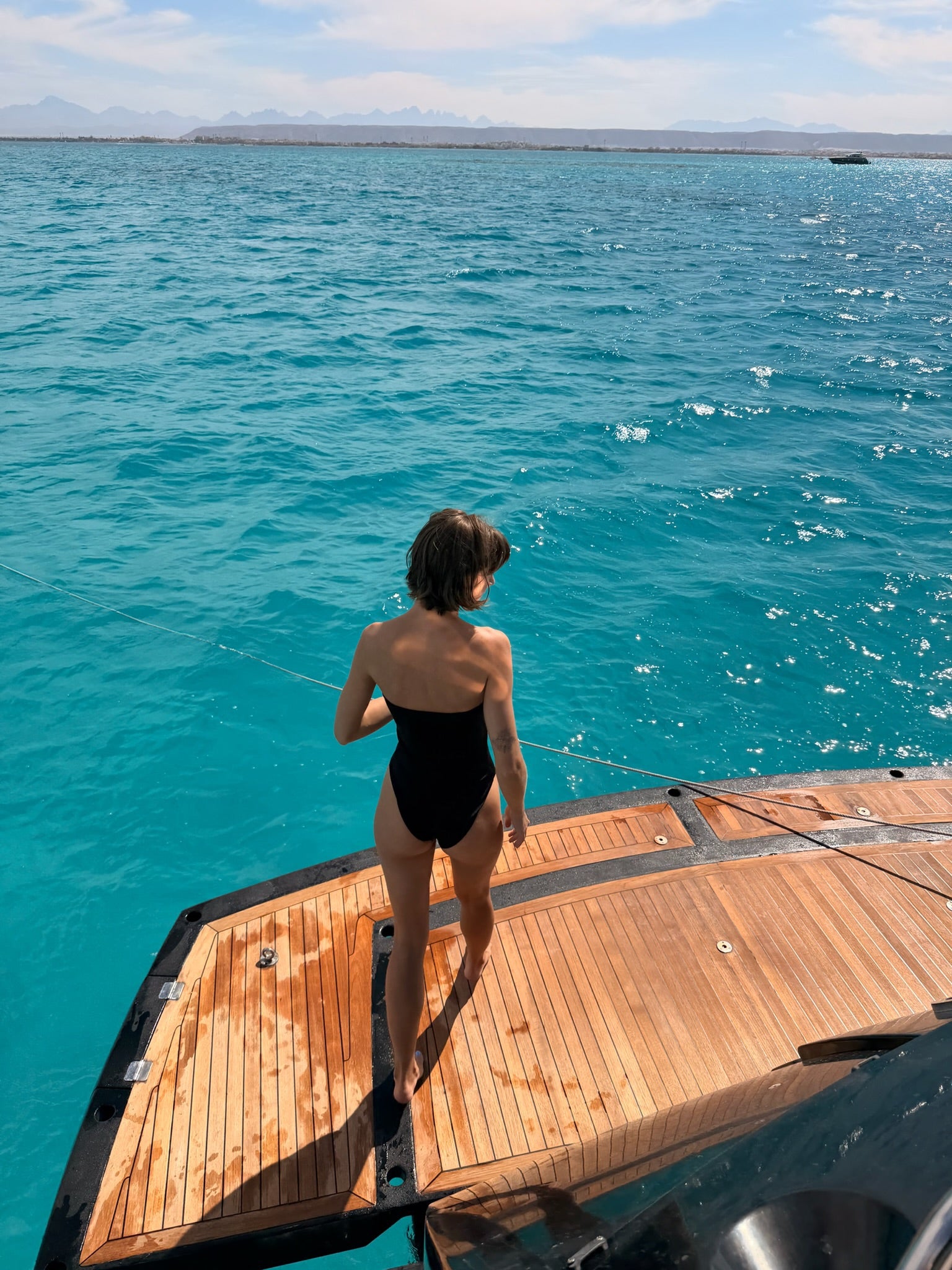 Black One-Piece
